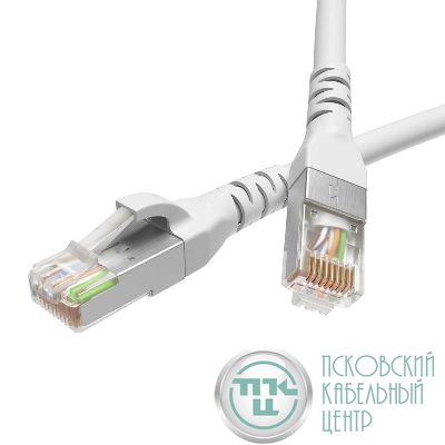 Патч-корд кат.5E F/UTP экранир. 4х2 LSZH 10м бел. DKC RN5EFU4500WH