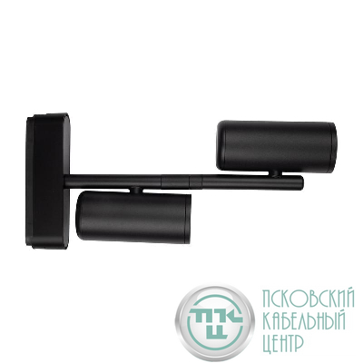 Светильник светодиодный трековый MTR16 2320B 2х10Вт 4000К 36град. BL IP20 низковольтный Pro черн. JazzWay 5056695