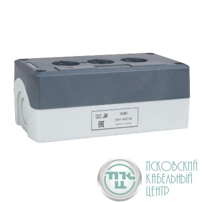 Корпус кнопочного поста OptiSignal D22 A5-BD-3 3 отв XALD03 КЭАЗ 338520