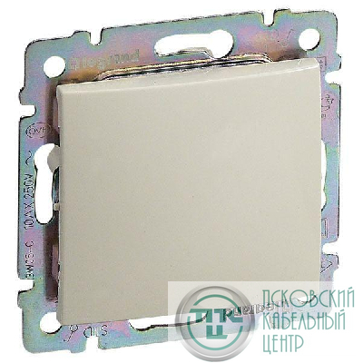 Переключатель проходной 1-кл. СП Valena 10А IP31 250В механизм сл. кость IEK 774306