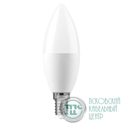 Лампа светодиодная SBC3720 20Вт C37 свеча 6400К E14 230В SAFFIT 55274