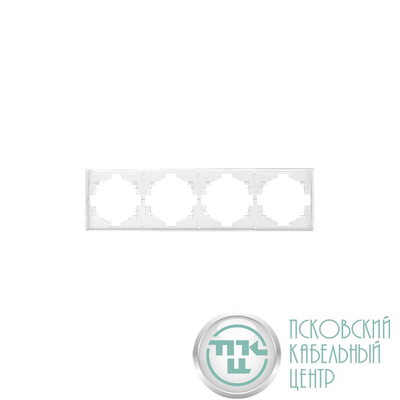 Рамка 4-м STRONG MIELE жемчуж. Kranz KR-78-0754-4