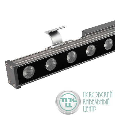 Прожектор линейный AR-LINE-500-12W Warm2700 (GR 15 deg 230В) IP65 металл Arlight 051756