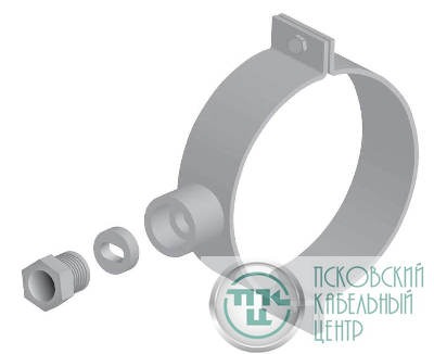 Хомут для ввода кабеля в трубу d100мм ТС.12.001 ССТ 100035922300