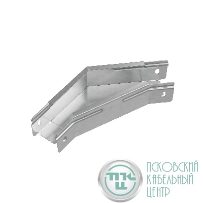 Угол для лотка горизонтальный 45град. 50х50 сталь 1мм "ПЛЮС" GLplus45-50-50 HD КМ PL1374