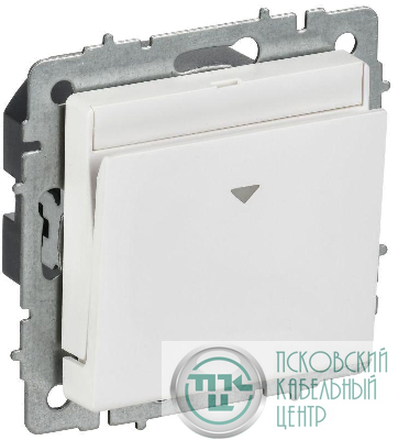 Выключатель карточный СП BRITE ВС10-1-8-БрАБ 30А механизм арктич. бел. IEK BR-V11-0-10-K91