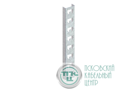 Стойка кабельная К1150ц сталь 2мм УТ2.5 оцинк. СОЭМИ Н0112211511