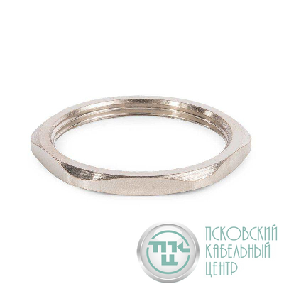 Гайка латунная плоская ГП-М40 (уп.20шт) Fortisflex 88235