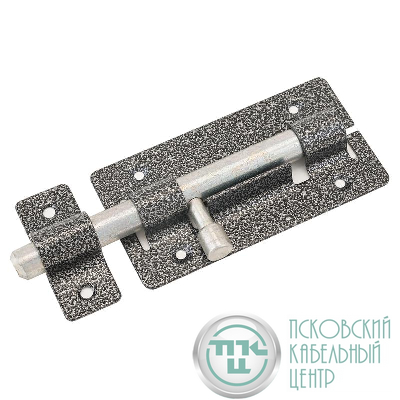 Засов ЗД-01 круглый антик серебр. Секрет Киров 2 828