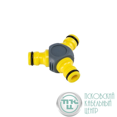 Тройник Y для быстросъемного соединения с термопластичной резиной Профи ЧЕТЫРЕ СЕЗОНА 62-0222-3-F