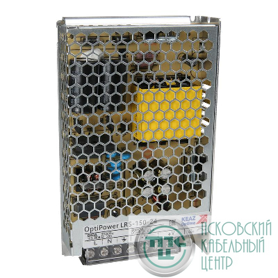 Блок питания панельный OptiPower LRS 150-24 6.5A КЭАЗ 328883