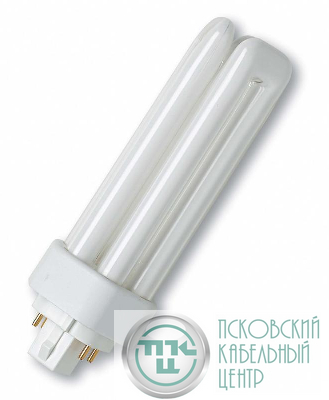Лампа люминесцентная компактная DULUX T/E 42Вт/840 Plus GX24q-4 OSRAM 4099854123740