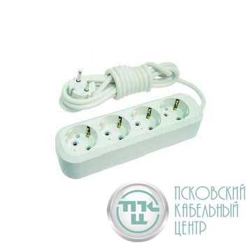 Удлинитель 4х5м с заземл. 16А IP20 Makel MGP154
