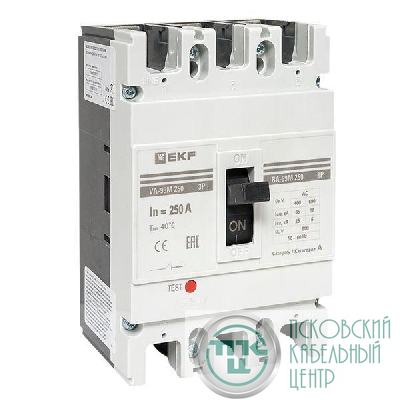 Выключатель автоматический 3п 250/250А 35кА ВА-99М PROxima EKF mccb99-250-250m