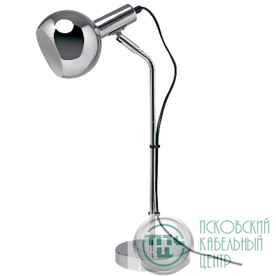 Светильник настольный UML-B702 E14 SILVER 60Вт цоколь Е14 механический выкл. серебр. ТМ Uniel UL-00010159