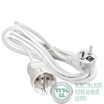 Удлинитель-шнур 3м с заземл. УШ-16А ПВС 3х1.5 Universal 1737