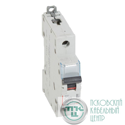 Выключатель автоматический модульный 1п C 20А 16кА DX3 10000 1мод. 230/400В Leg 409115