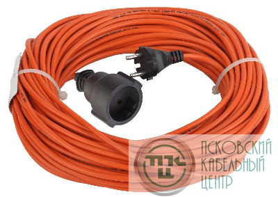 Удлинитель-шнур 1х30м без заземл. 6А IP20 UPx-1-2х0.75-30m ПВС 2х0.75 (бухта) Эра Б0043038