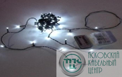 Гирлянда "Нить" 12м LD120-GW-BO-RC 120 бел. светодиодов с контроллером уличная дистанционный пульт SHLights 4690601042309
