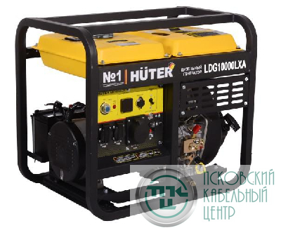 Электрогенератор дизельный LDG 10000LXА Huter 64/2/9