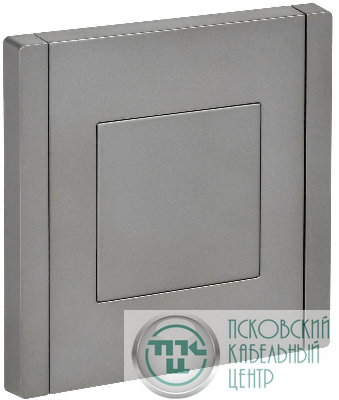 Заглушка с суппортом FORTE&PIANO FP541 сталь IEK FP-PL10-K46