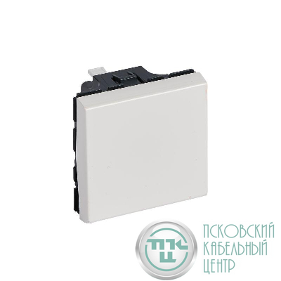 Механизм переключателя 1-кл. СП Mosaic NEW 2мод. бел. Leg 077011