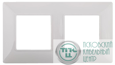 Рамка 2-м 14-5002-01 Elegance бел. ЭРА Б0034387