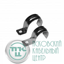 Скоба крепежная однолапковая d40мм метал. Ruvinil С01340
