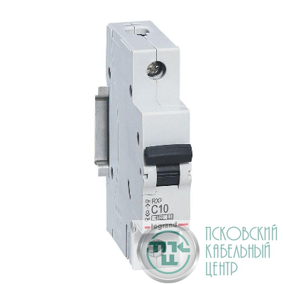 Выключатель автоматический модульный 1п C 50А 4.5кА RX3 ИЭК Leg 419669
