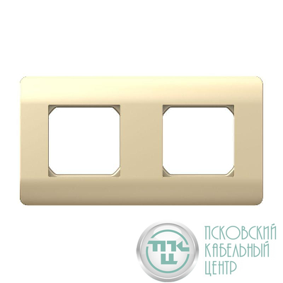 Рамка 2-м NEW3-E универс. шампань CHINT 431434