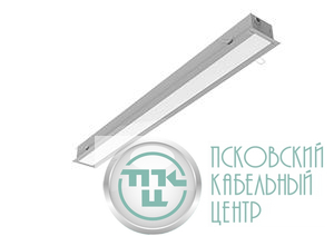 Светильник светодиодный G-Лайн 36Вт 4000К 1174х100х80 без рассеив. сер. VARTON V1-R0-70034-80000-2003640