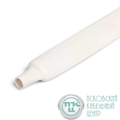 Трубка термоусадочная ТУТ (HF)-50/25 бел. (уп.10м) КВТ 84965