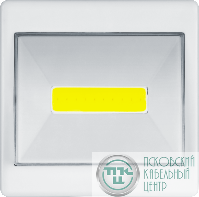Фонарь 14 231 NPT-PL03-3AAA пласт. пушлайт 1COB LEDx3Вт 1реж. Navigator 14231