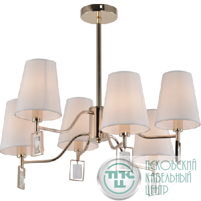 Люстра Cristal 2095-306 6хЕ14 40Вт классика Rivoli Б0062113