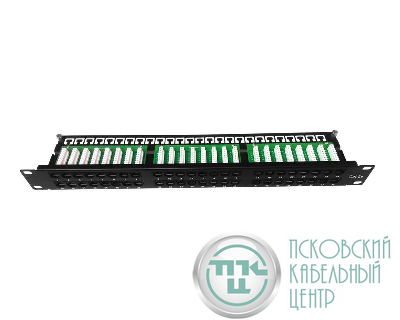 Патч-панель 19 1U кат.5E неэкранир. высокой плотности 48 порта RJ45 Krone IDC TOKOV ELECTRIC TKE-PP-5E-1U-48P-UTP