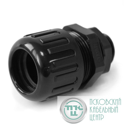 Муфта вводная для гофрированных труб ВМУ-ГТ-20 (М20) (N-MGW20-21B) усиленная IP68 черн. Промрукав PR08.3277