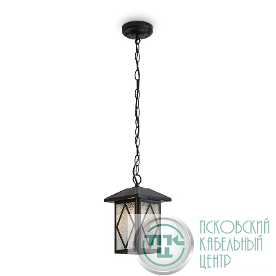 Светильник Cruz 1х40Вт E27 IP44 подвесной Voltega VGL7215PL-01B