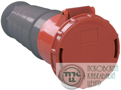 Розетка кабельная 63А 380В 3P+PE+N ССИ-235 IP54 IEK PSR22-063-5