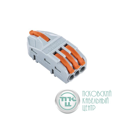 Клемма монтажная СМК PTC-1P 4213 450В 32А 0.08-2.5(4.0)кв.мм JazzWay 5073982
