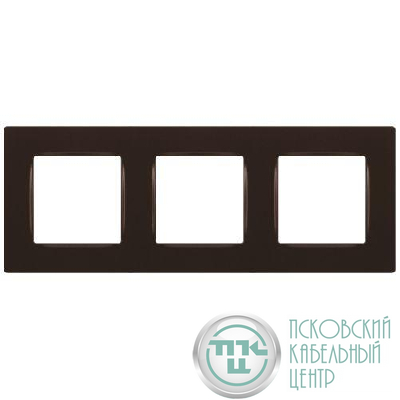 Рамка 3-м 12-5203-13 Классик бронза Эра Б0067782