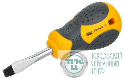 Отвертка шлицевая SL6.0х38 K1 ARMA2L 3 IEK A2L3-SC10-K1-SL-60-038