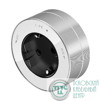 Розетка MultiTrack 16А 250В 2К+З круглая бел. SE MTK13001W