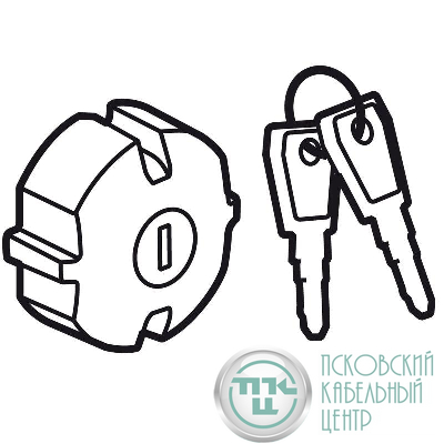 Замок для розеток Valena Galea Life нем. станд. с ключом IP44 Leg 775999