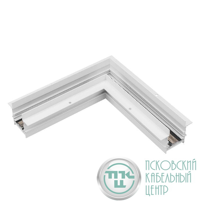 Коннектор угловой MAG-CON-4560-FDW-L90 (WH 5LN) IP20 металл Arlight 046838