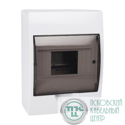 Бокс модульный накладной PDB/W 1006 WH (ЩРН-П- 6) IP41 пластик. Pro JazzWay 5071650