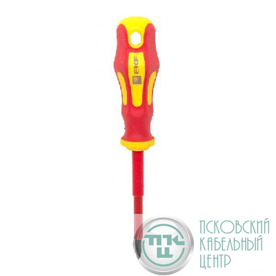 Отвертка PZ1х80мм Master 1000В Basic EKF pz-1-80-mas-in