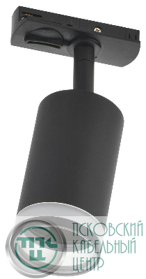 Светильник 4116 декоративный трековый поворотный GU10 черн. IEK LT-USB0-4116-GU10-1-K02