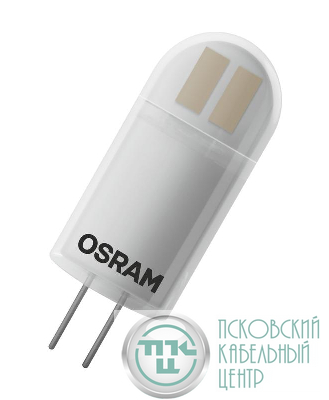 Лампа светодиодная LED STAR PIN40 CL 840 3.5Вт прозрачная 4000К нейтр. бел. G4 12В стекл. OSRAM 4058075369030