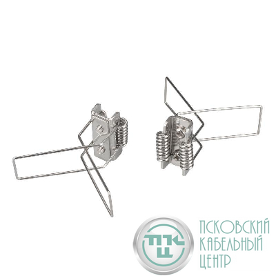 Держатель пружинный LINIA49-F-S металл (комплект) Arlight 042126