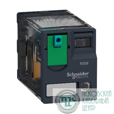 Реле 110В DC 2CO светодиод SchE RXM2AB2FD